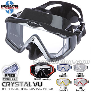 Scubapro Crystal Vu mask