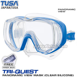 Tusa Japan Triquest m3001 panoramic mask