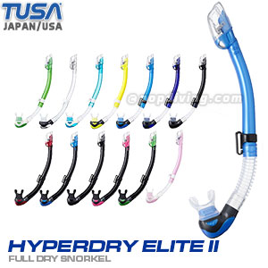 Tusa Hyperdry Elite Snorkel full dry